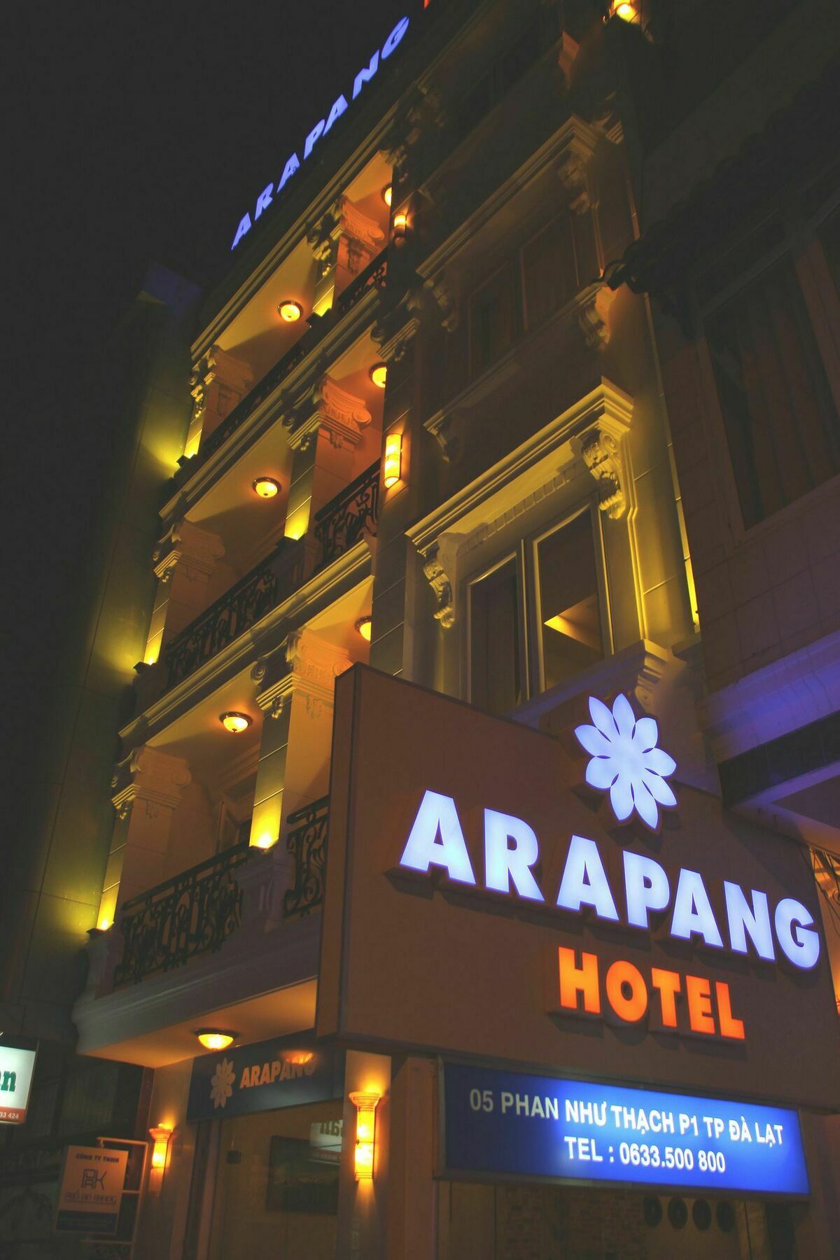 Arapang Hotel Далат Экстерьер фото